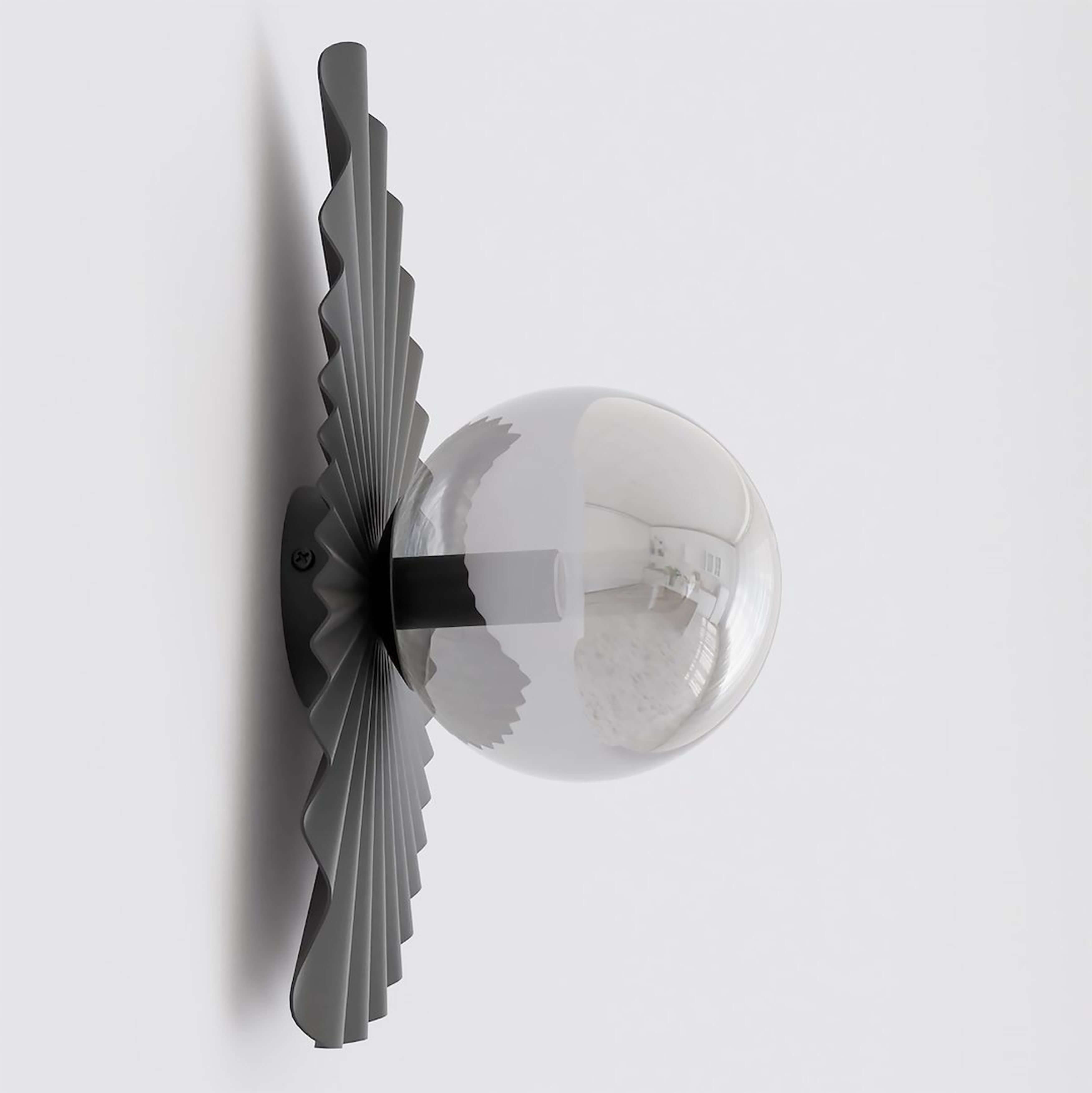 Emibig Flora lampe suspendue 1x8 W noir-opale 1762/K1