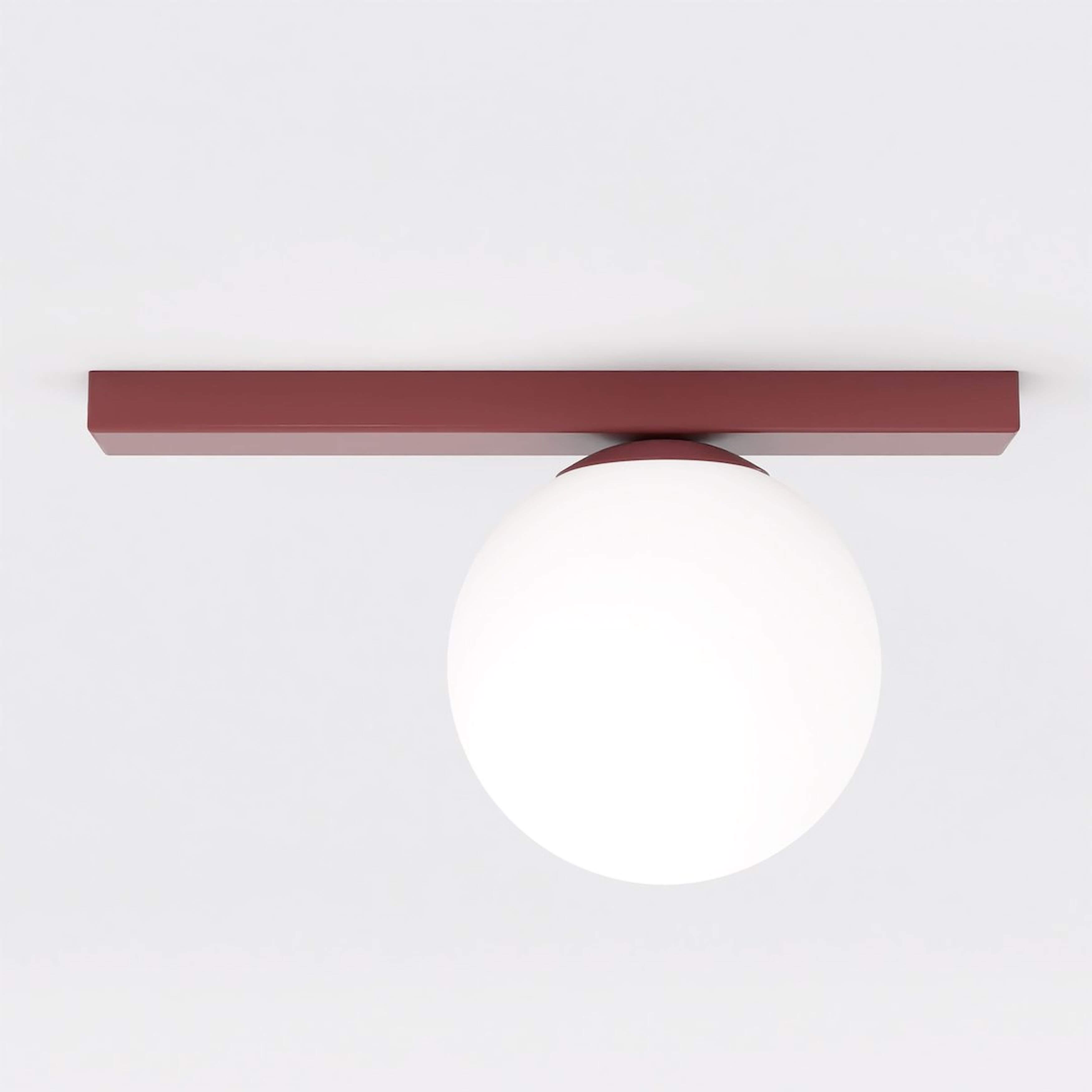 Emibig Fit plafonnier 1x10 W rouge 1713/1