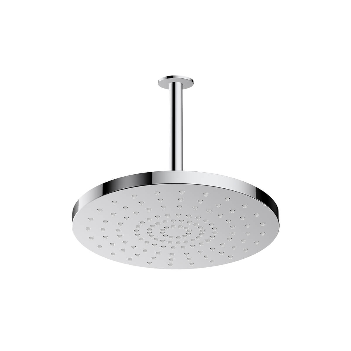 Set douche à effet de pluie Oltens Alvo 37011100, bras de douche Oltens Aera 39405100
