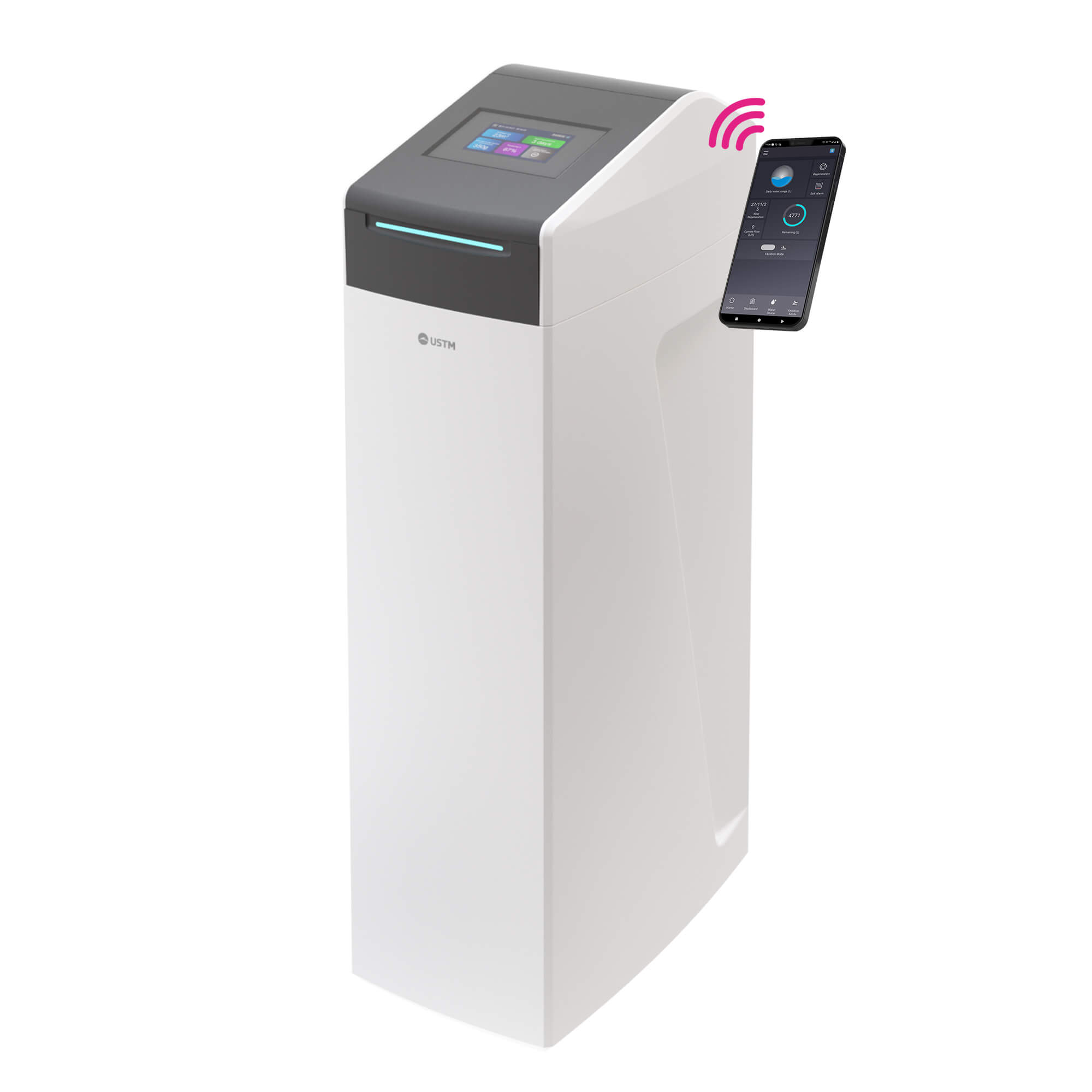 USTM Laser Touch Screen usine de traitement de l'eau WS-30-LCD-LASER