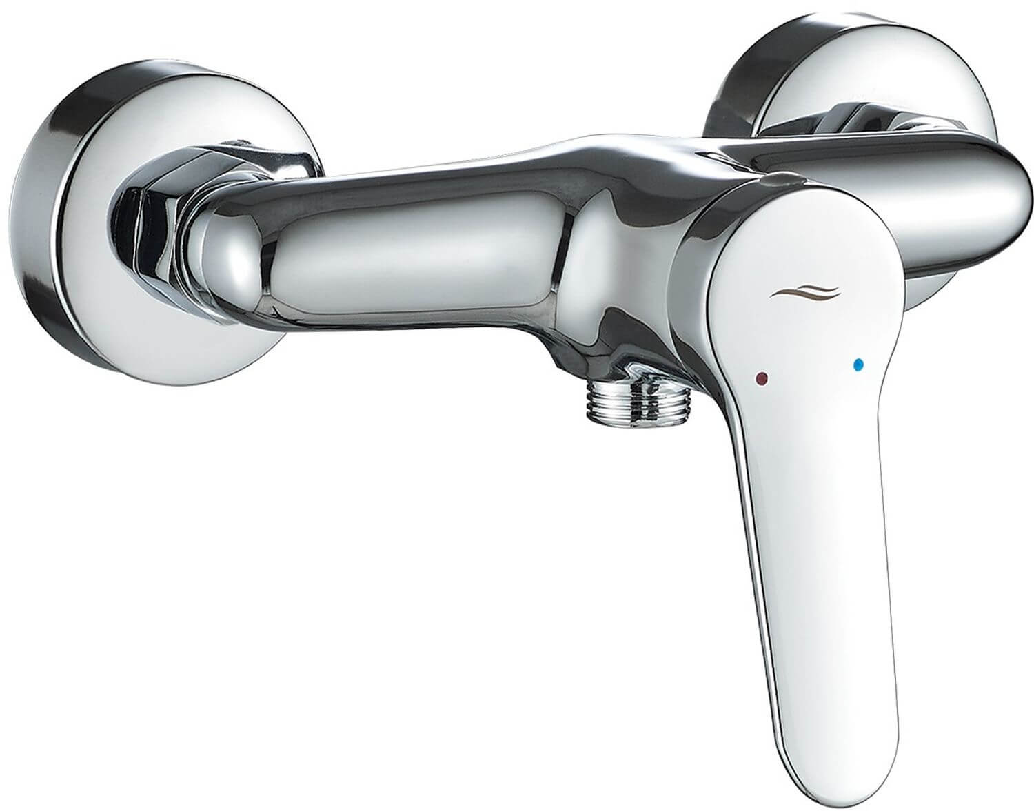 Kuchinox Villa mitigeur de douche murale chrome BVK_040D