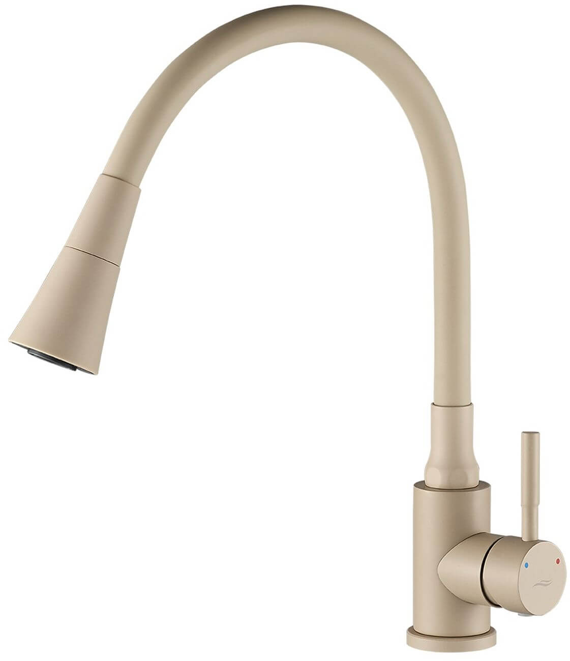 Kuchinox Selva mitigeur de cuisine sur pied beige BSK_462D