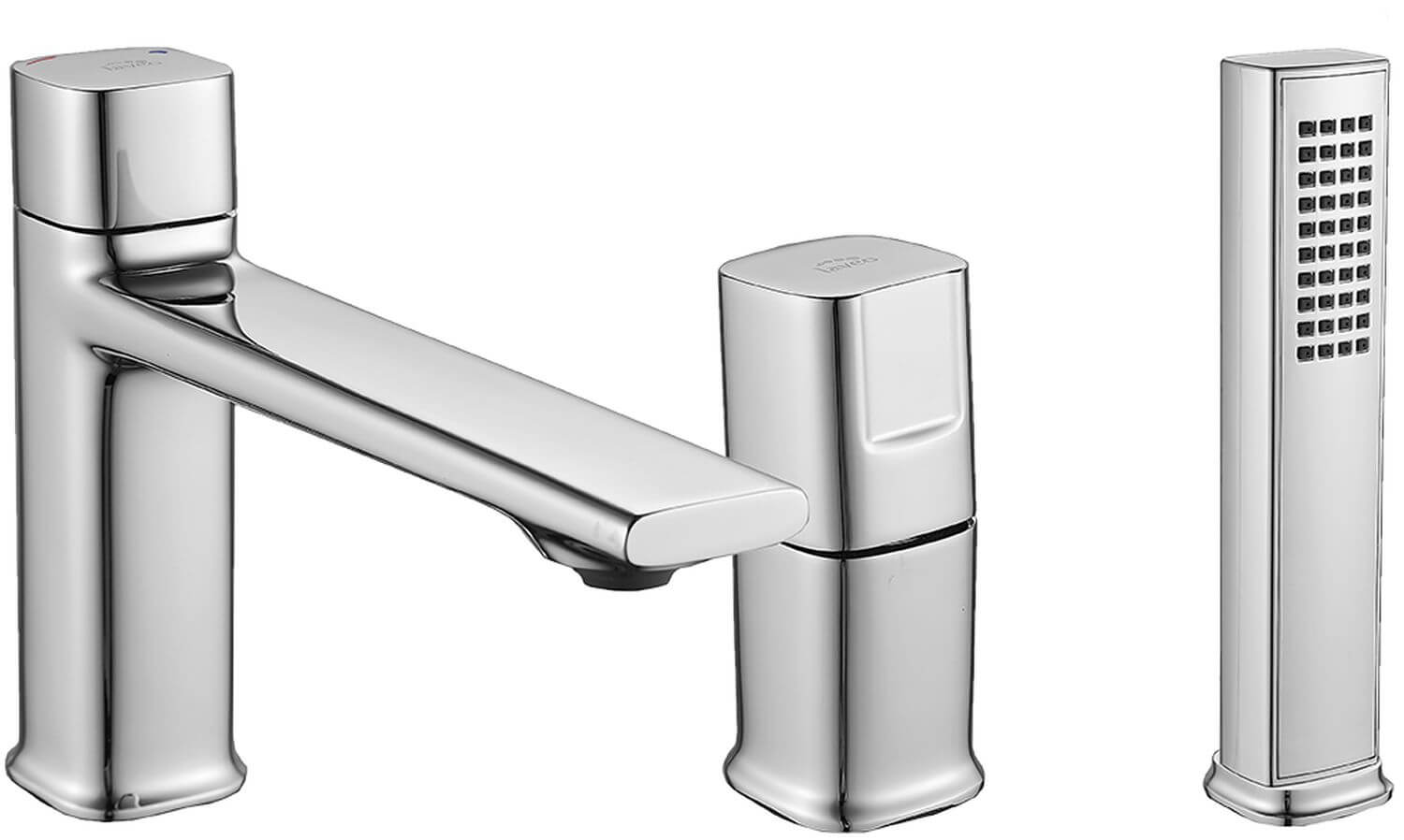 Laveo Tores mitigeur bain-douche pour baignoire chrome BVT_013D
