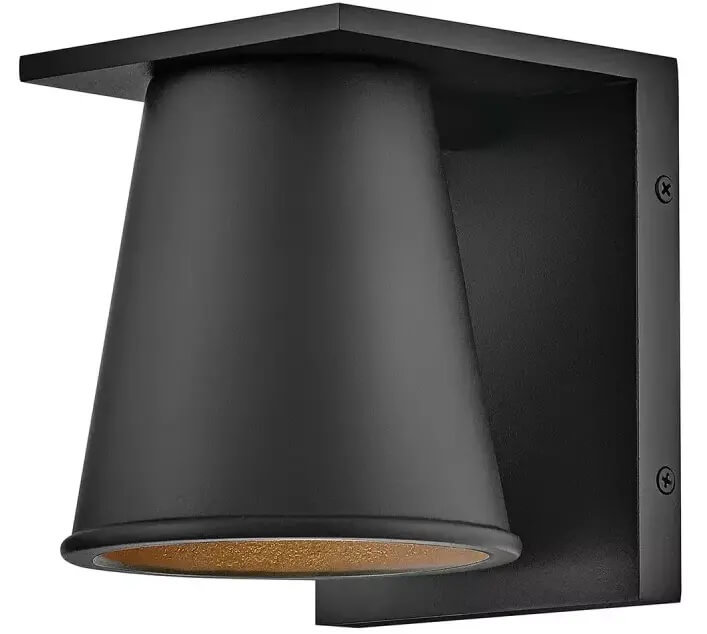 Elstead Lighting Hans applique murale extérieure 1x8 W noir HK-HANS-S-BLK