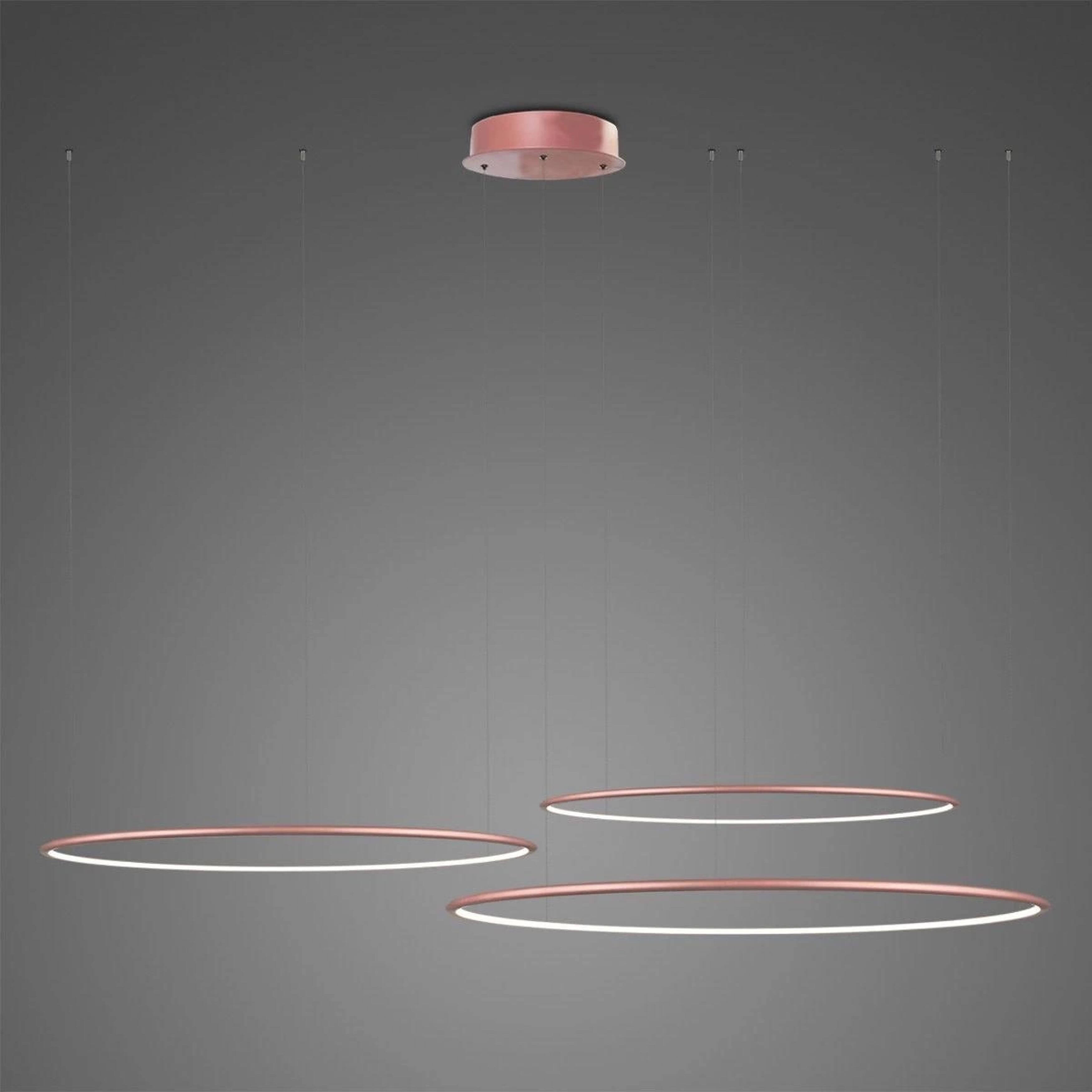 Altavola Design Led Shape lampe suspendue 1x68 W or rose LA075/CO3_80_in_3k_rose_gold