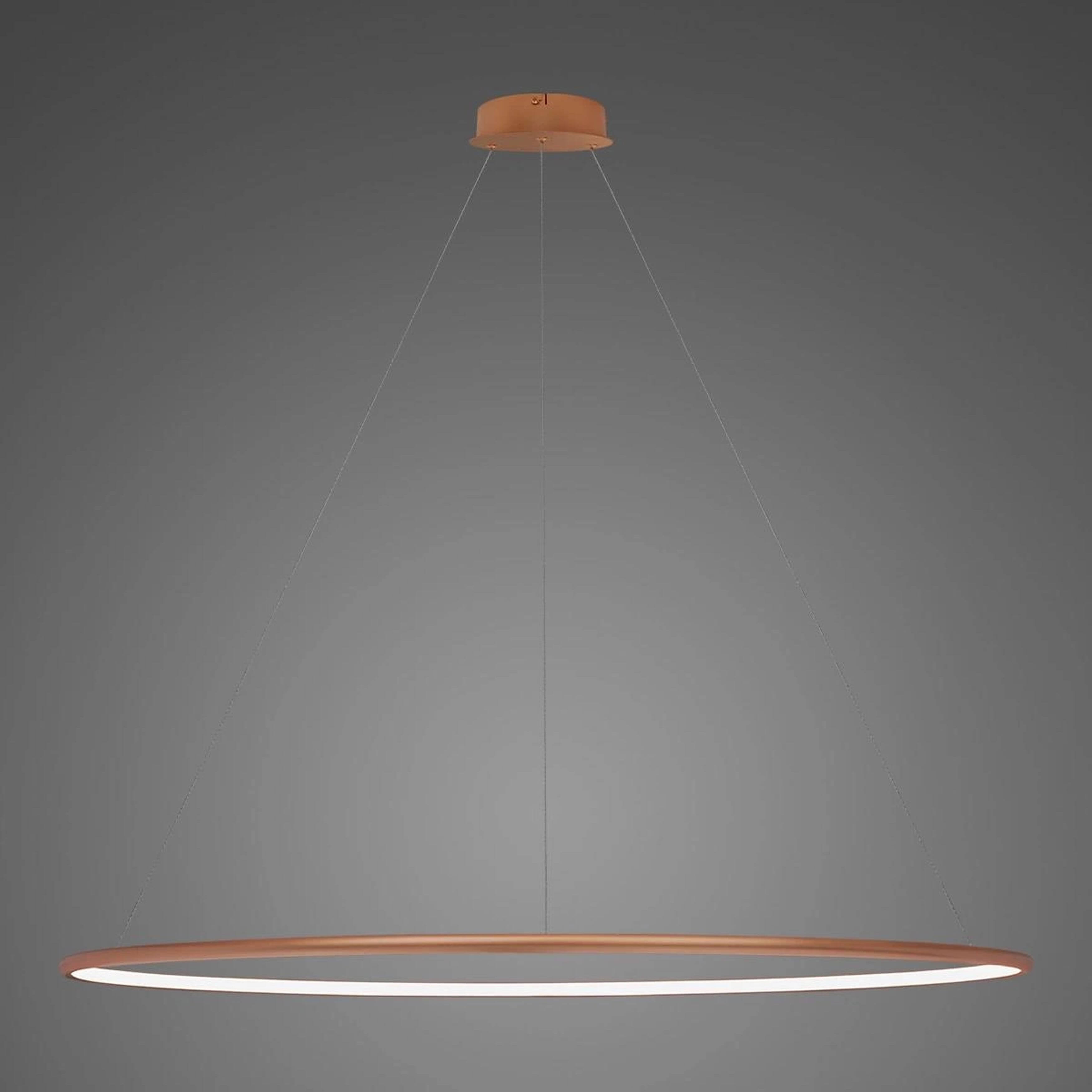 Altavola Design Ledowe Okręgi lampe suspendue 1x57 W cuivre LA073/P_150_in_4k_copper_dimm