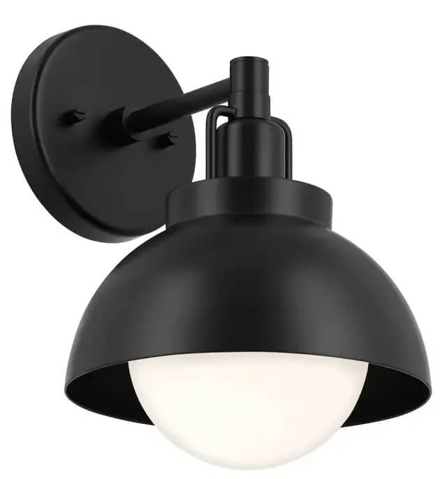Elstead Lighting Niva applique murale 1x40 W noir KL-NIVA-1W-1P-BK