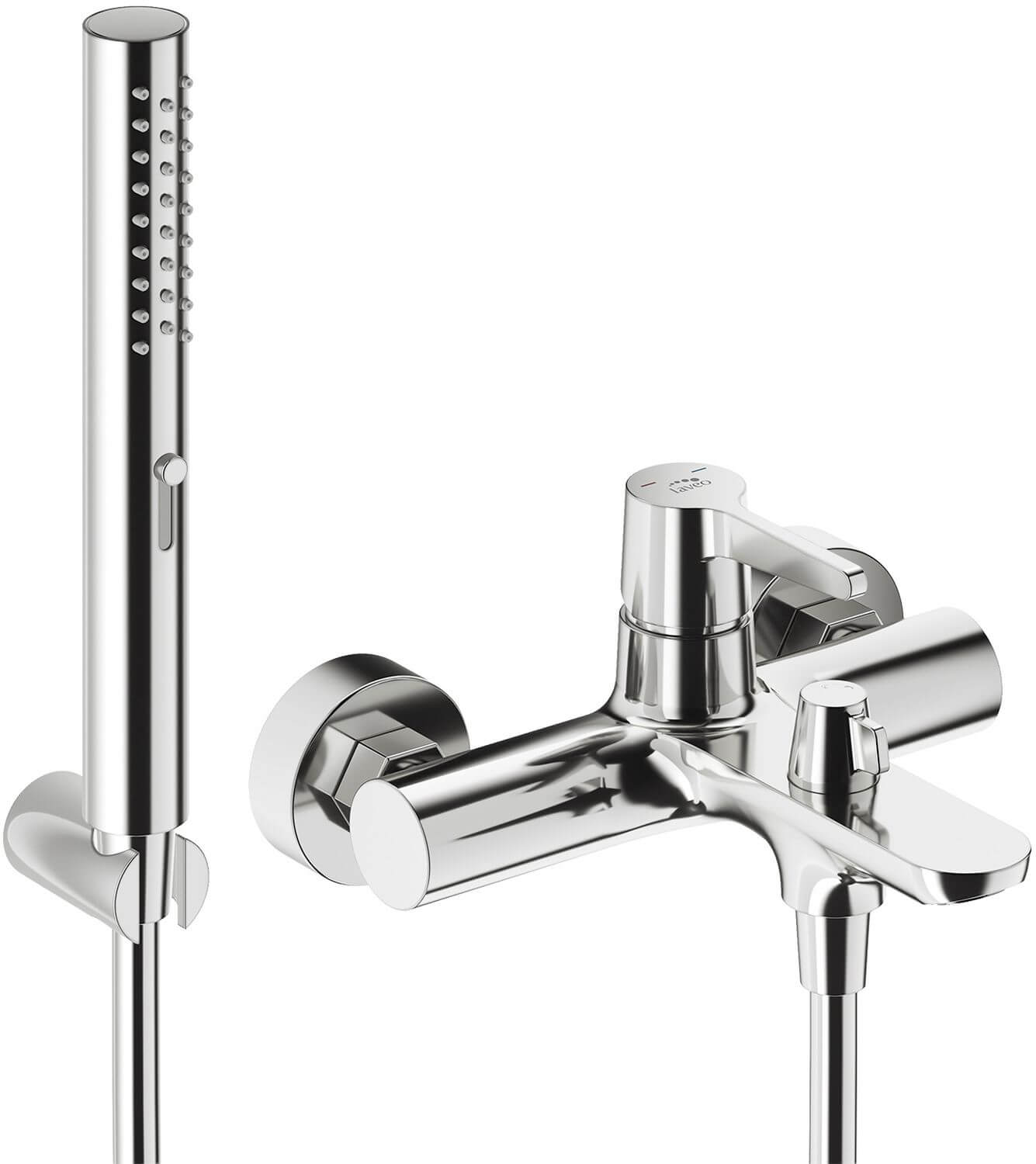 Laveo Cone mitigeur bain-douche murale chrome BVC_011D