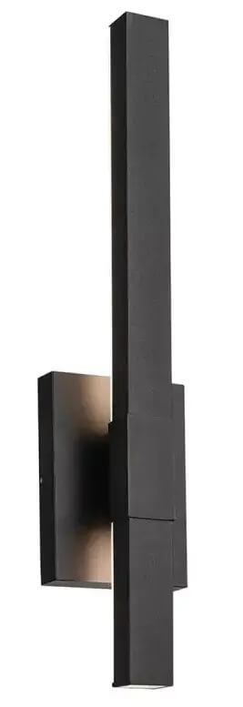 Elstead Lighting Nocar applique murale extérieure 1x20 W noir KL-NOCAR-M-BK