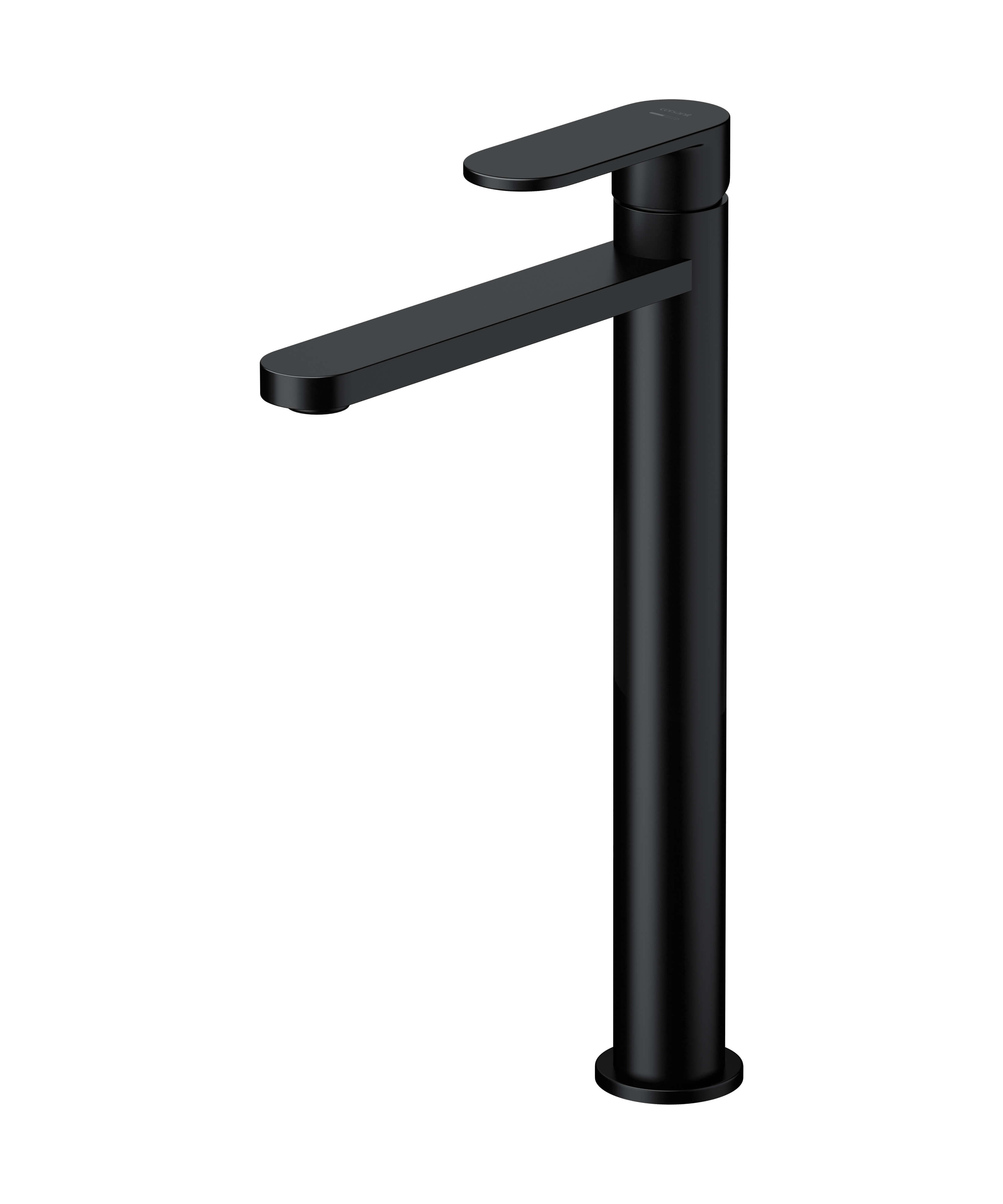 Cersanit Luna mitigeur de lavabo sur pied noir S1057-005