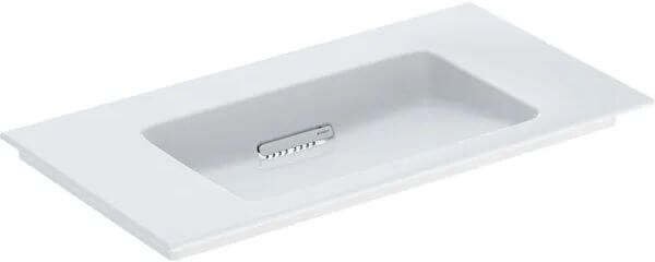 Geberit One lavabo 105x48 cm rectangulaire de meuble blanc brillant 505.014.00.1