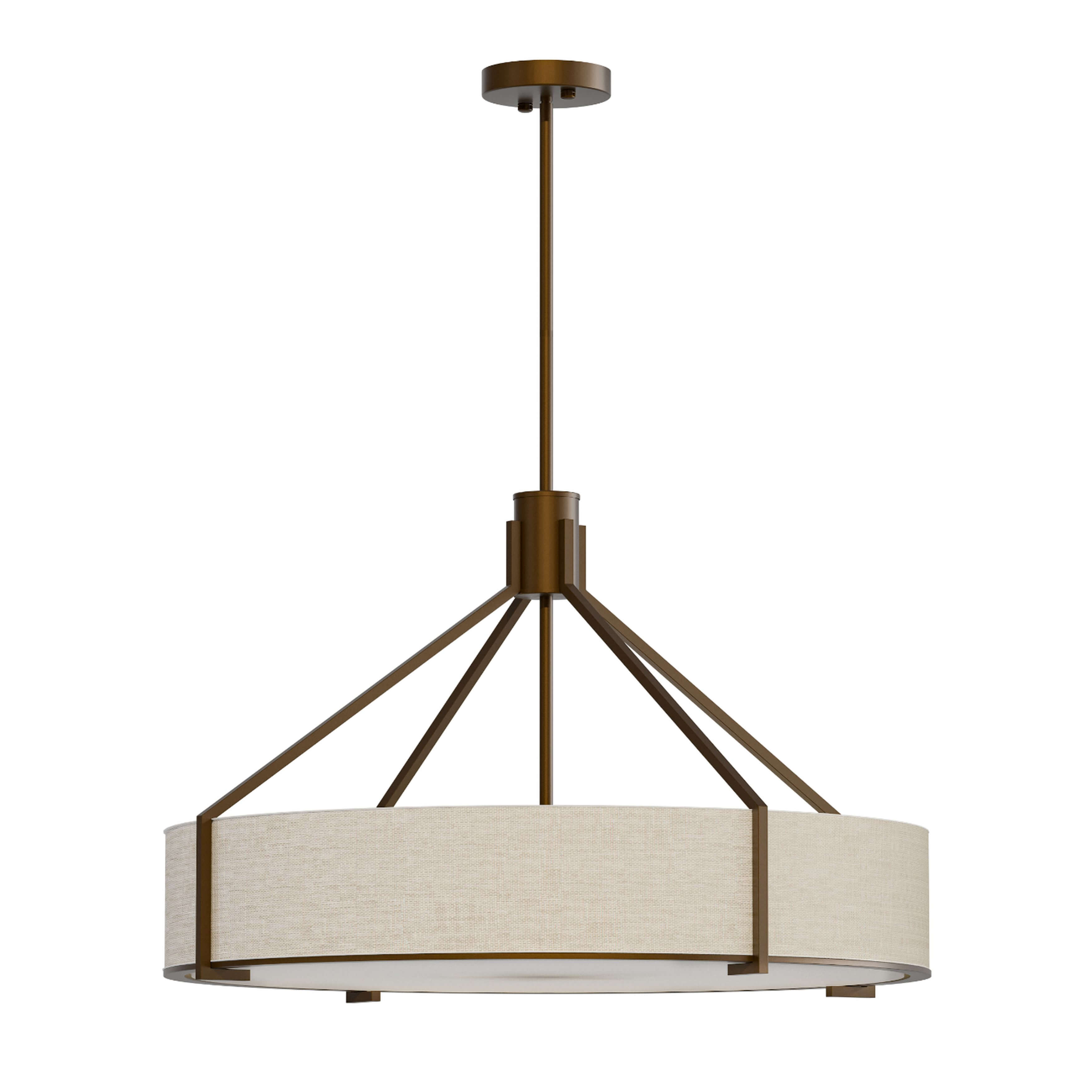 Open Design Doretto lampe suspendue 1x15 W blanc-marron-beige OR85679