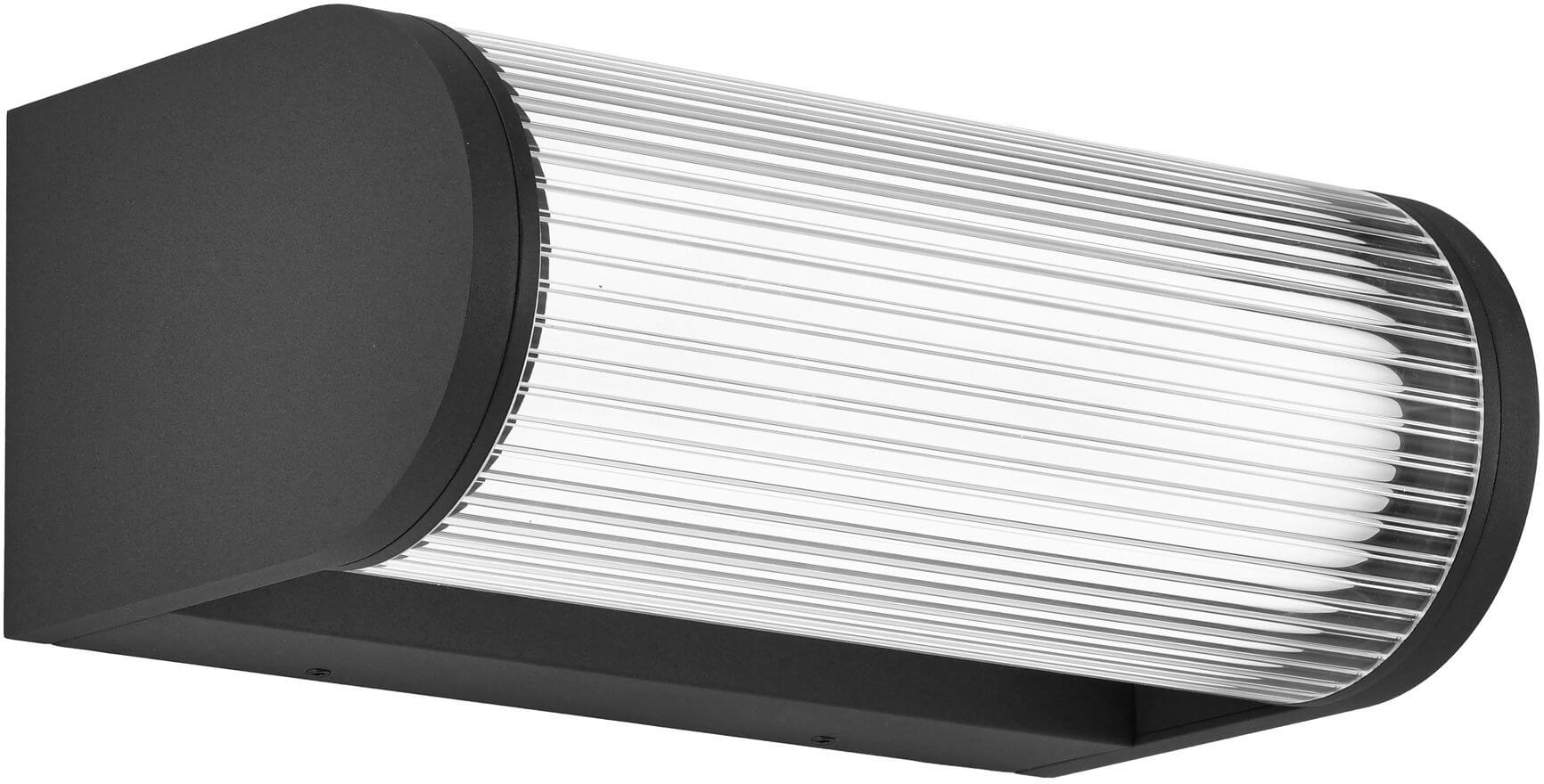 MaxLight Gardenia applique murale extérieure 1x12 W noir W0465
