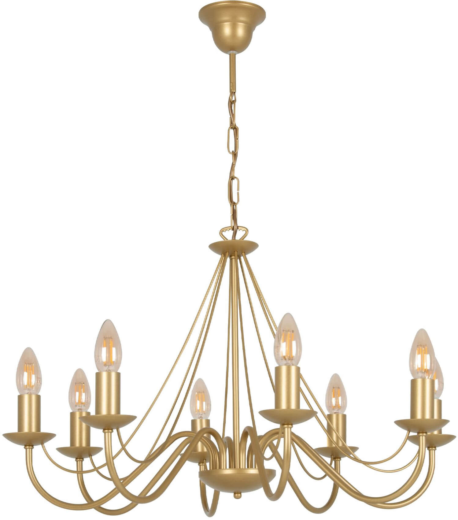 Kaja Bartez lampe suspendue x10 W doré KZ-3992