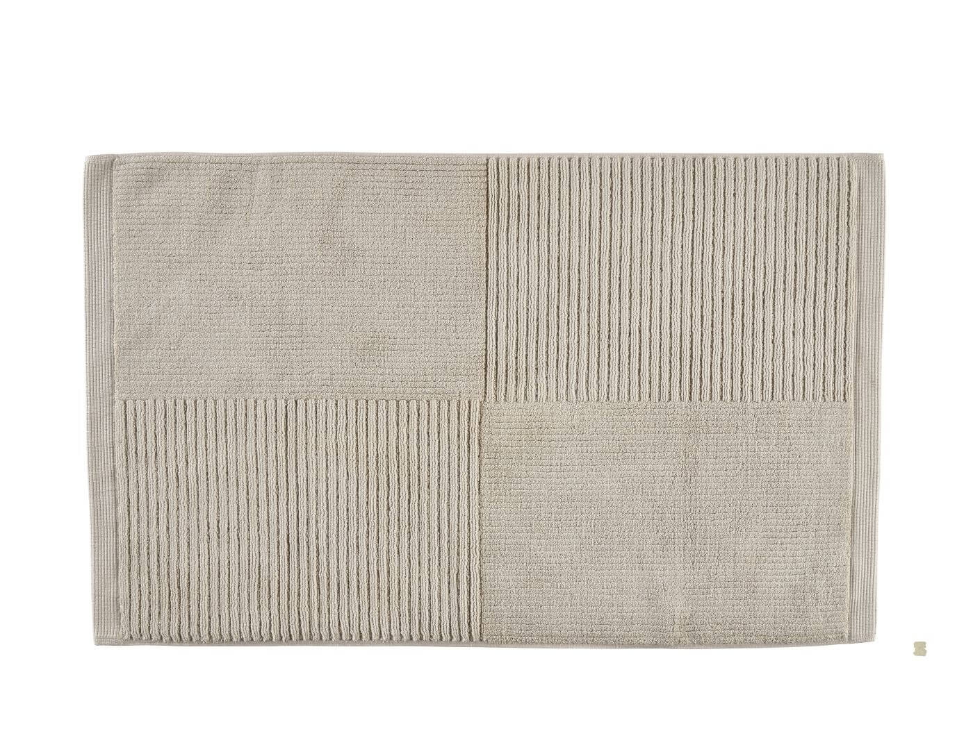 Zone Denmark Classic tapis de bain 80x50 cm rectangulaire beige 35161