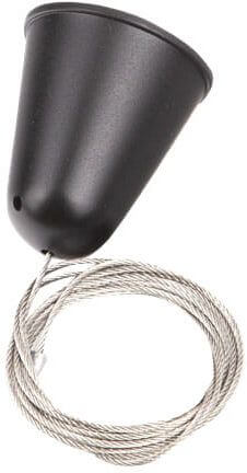 MaxLight 3F suspension pour rail électrique x W noir MHT1-P30-BK
