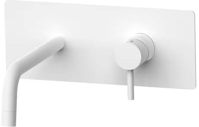 Paffoni Light mitigeur de lavabo encastrée blanc LIG105BO