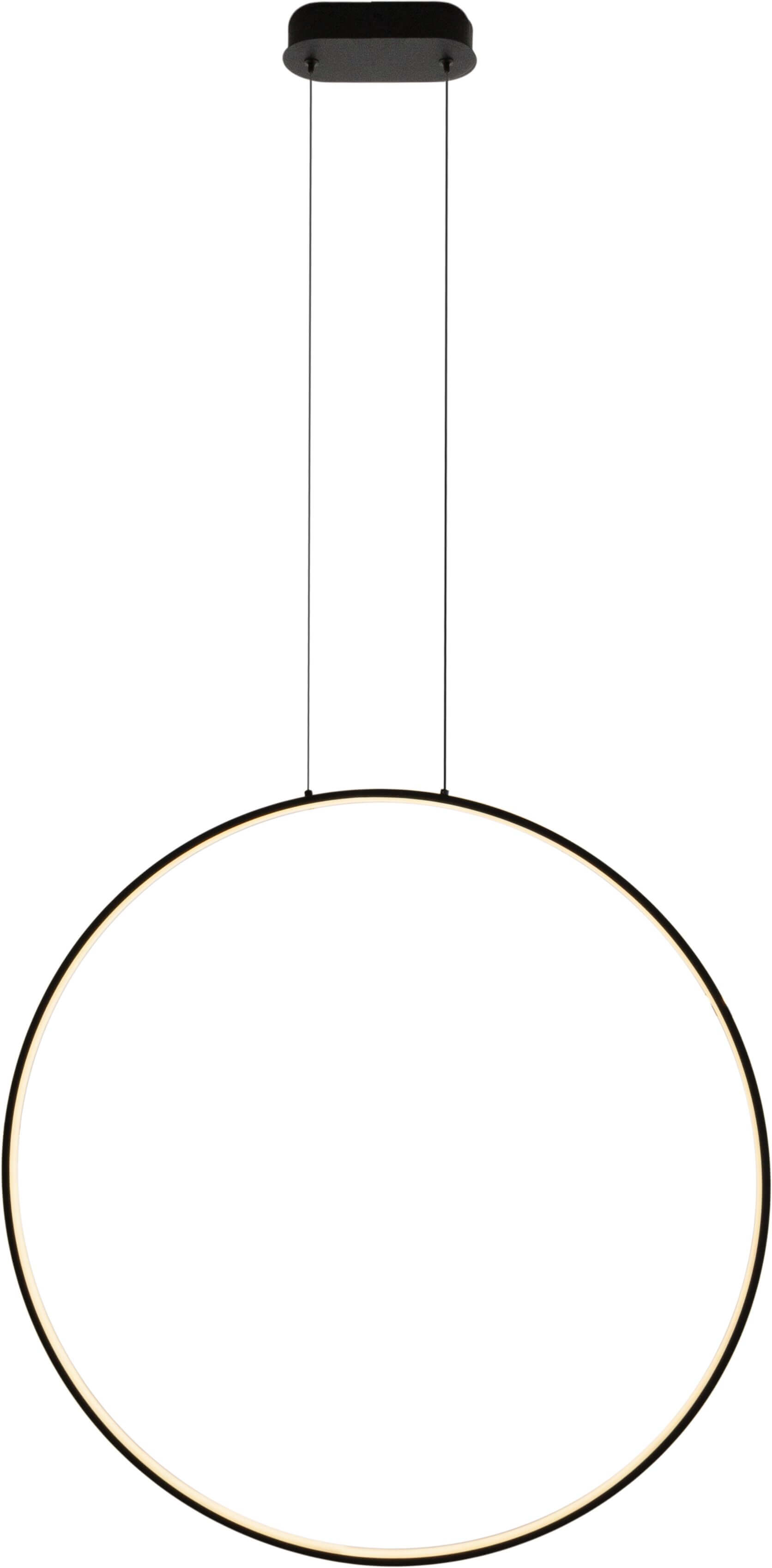MaxLight Visual lampe suspendue 1x29 W noir P0654
