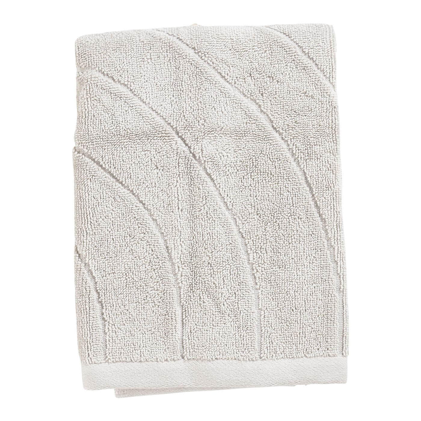Zone Denmark Time serviette 70x50 cm coton gris 33618