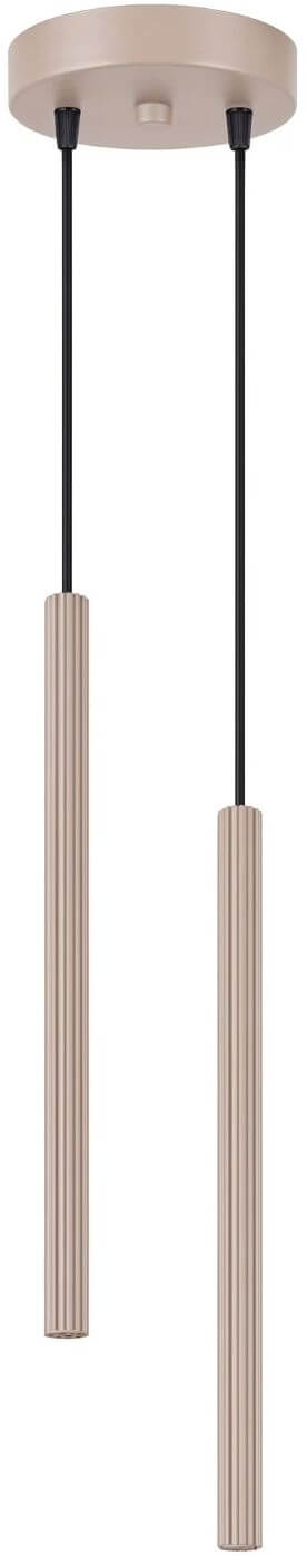 Sollux Lighting Arche lampe suspendue 2x8 W beige SL.2037