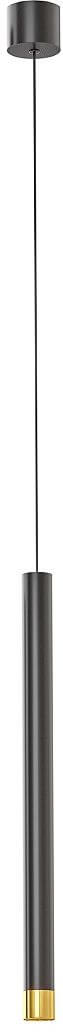 Open Design Q I Nero/Gold 60 lampe suspendue 1x3.5 W noir-doré OR85129