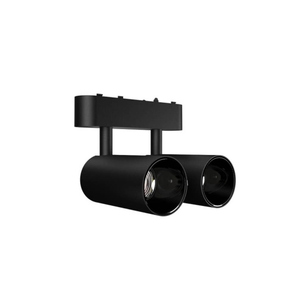 Light Prestige Magnetic Slim lampe magnétique 2x20 W noir LP-686-MAG SLIM 20W CCT BK