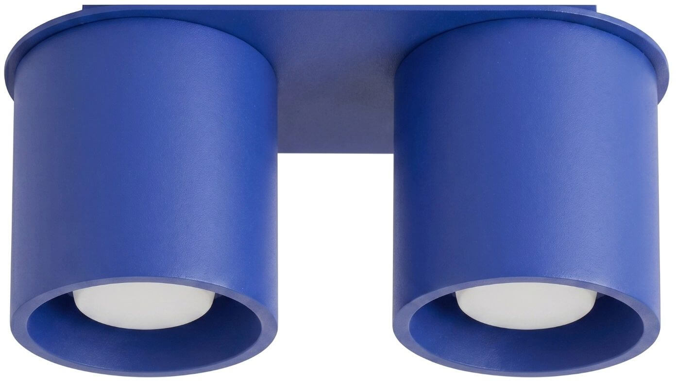 Sollux Lighting Orbis plafonnier 2x10 W bleu SL.2100