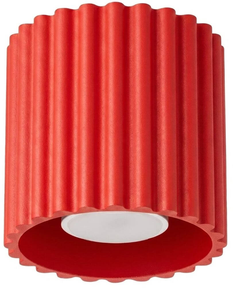 Sollux Lighting Aura plafonnier 1x10 W rouge SL.2418