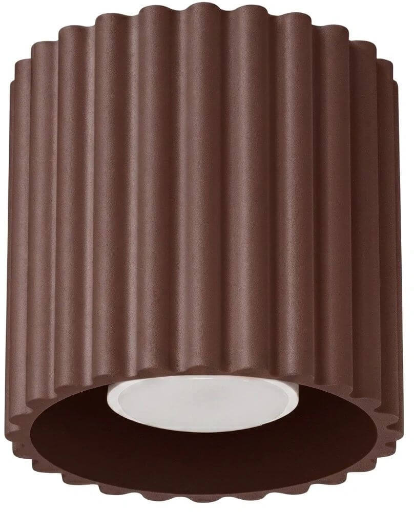Sollux Lighting Aura plafonnier 1x10 W marron SL.2423