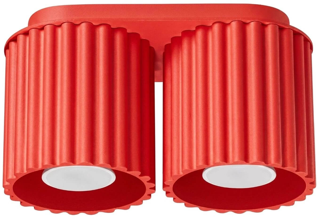 Sollux Lighting Aura plafonnier 2x10 W rouge SL.2419