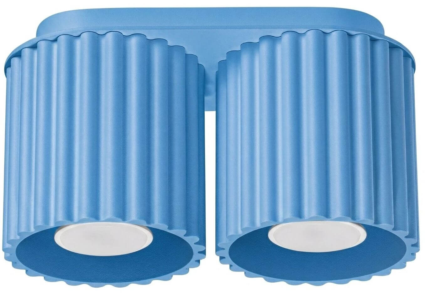 Sollux Lighting Aura plafonnier 2x10 W bleu SL.2429