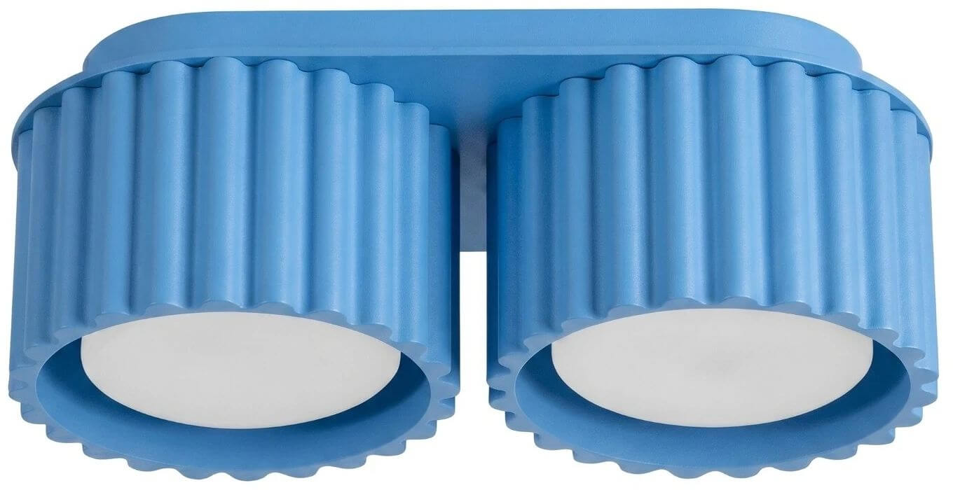 Sollux Lighting Aura plafonnier 2x10 W bleu SL.2432
