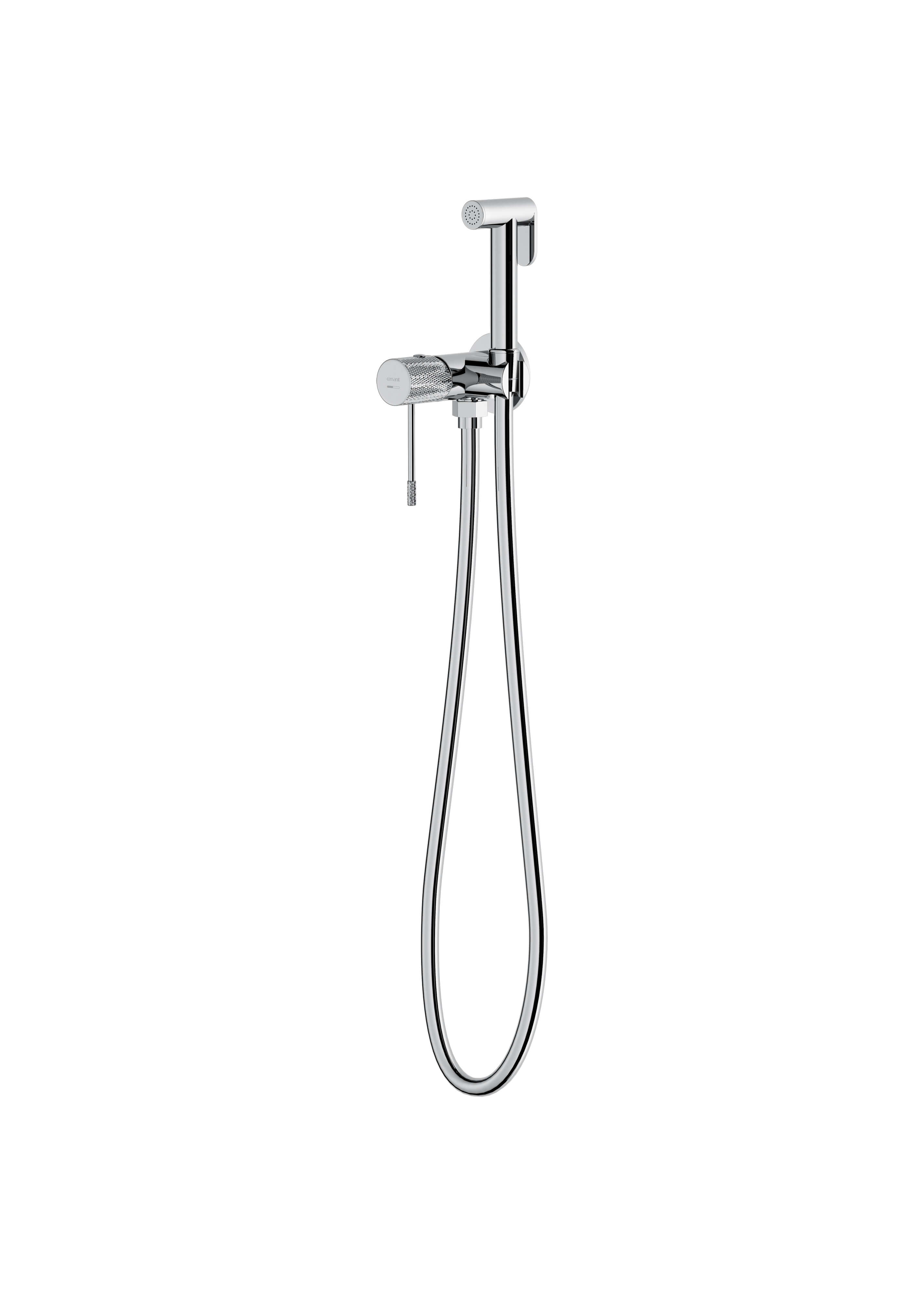 Cersanit Zen mitigeur bidet avec kit de douche murale chrome S1001-176