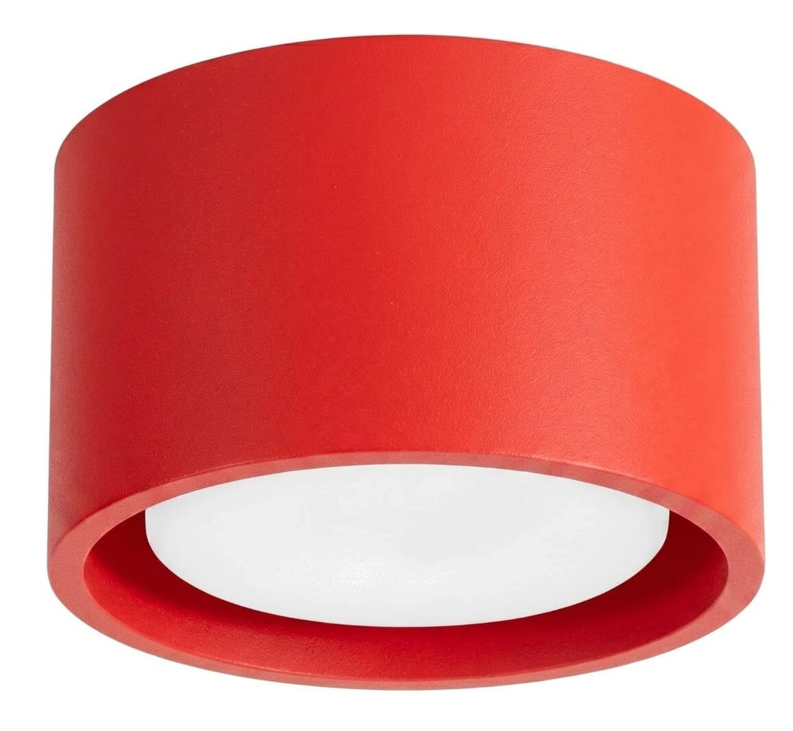 Sollux Lighting Modo plafonnier 1x10 W rouge SL.2478