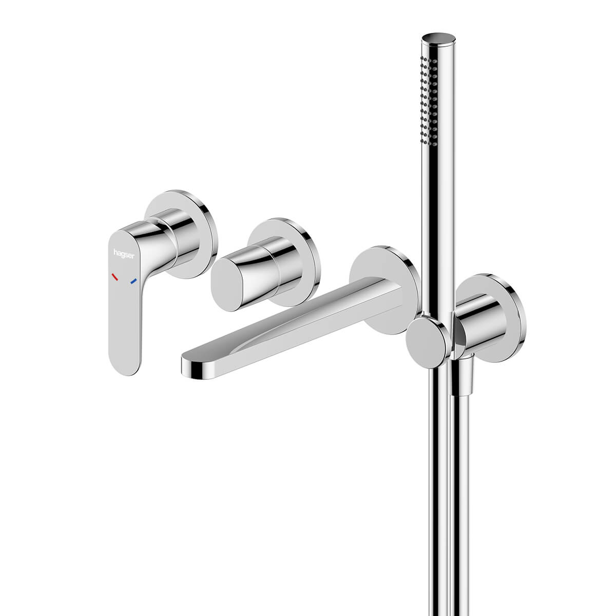 Hagser Norla mitigeur bain-douche encastrée chrome HGR17000034