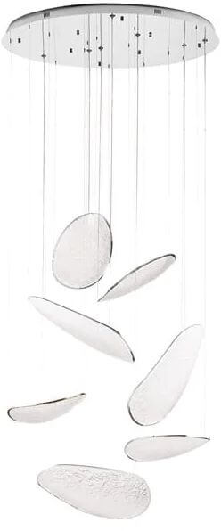 MaxLight Empire lampe suspendue 1x121 W chrome P0634D