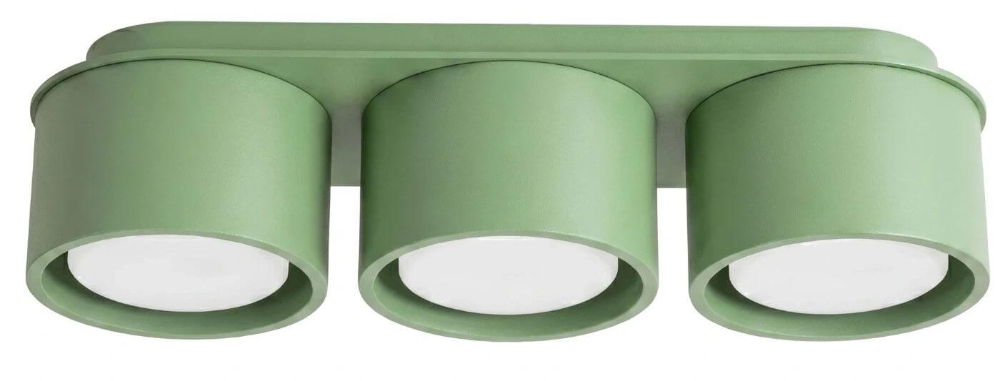 Sollux Lighting Modo plafonnier 3x10 W vert SL.2472