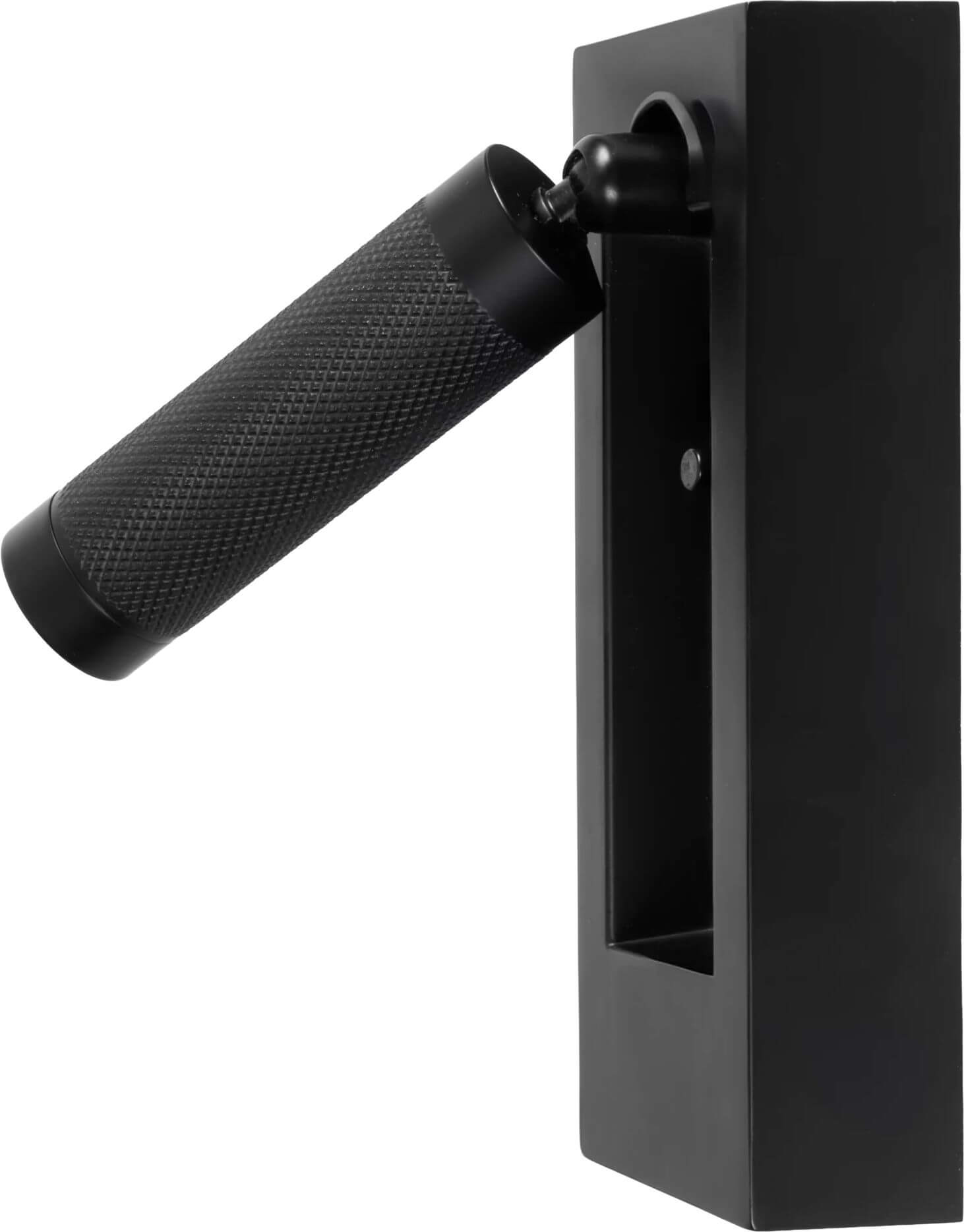 MaxLight Core applique murale 1x3 W noir W0430