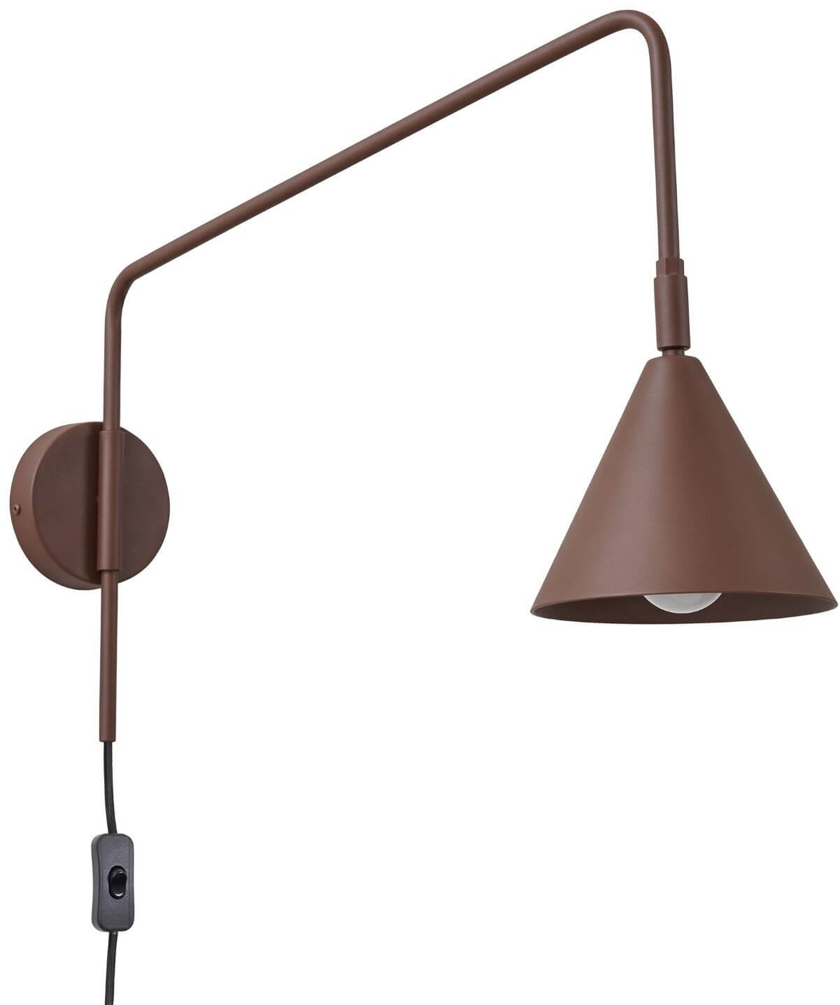 Sollux Lighting Nox applique murale 1x10 W marron SL.2295