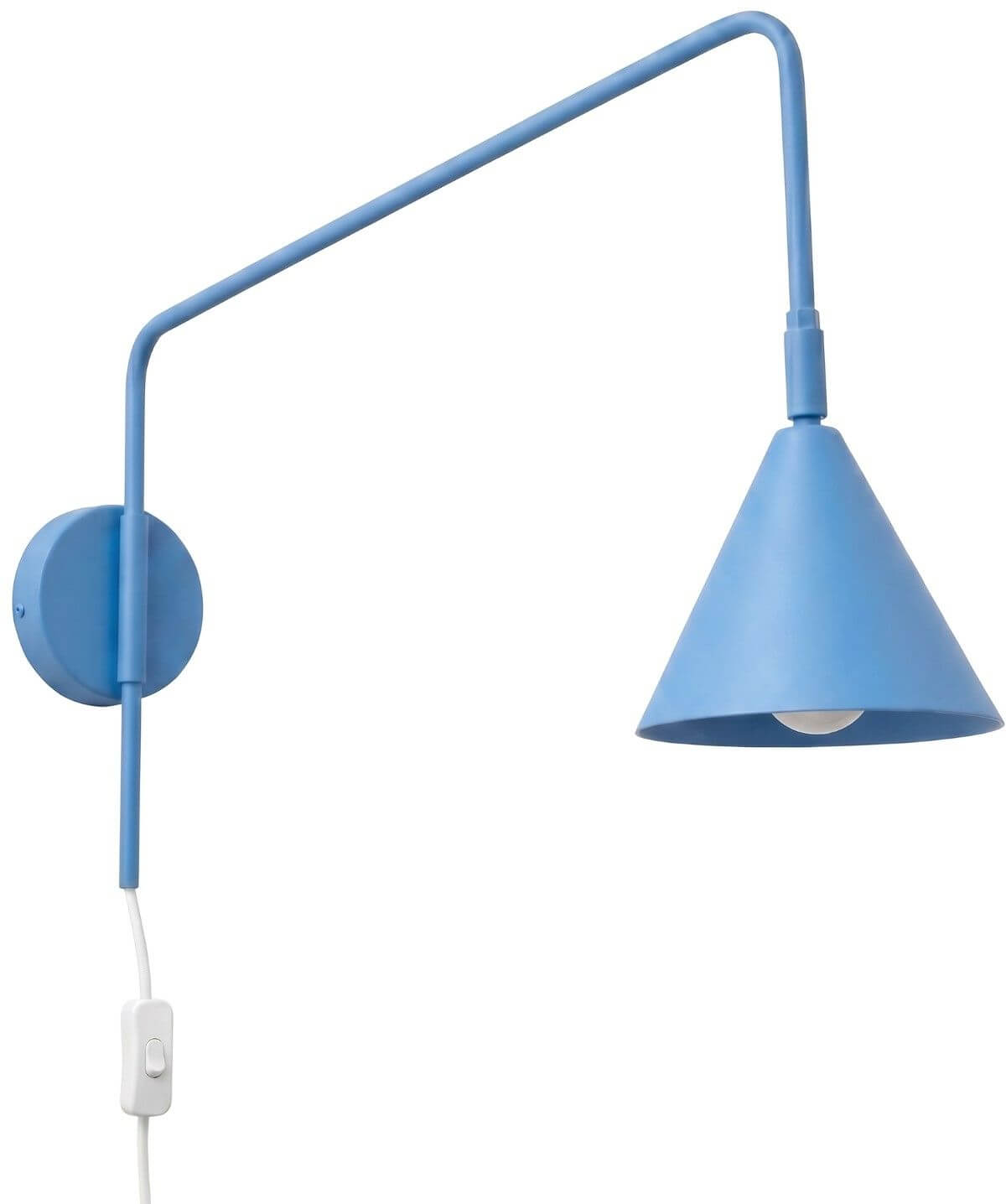 Sollux Lighting Nox applique murale 1x10 W bleu SL.2296