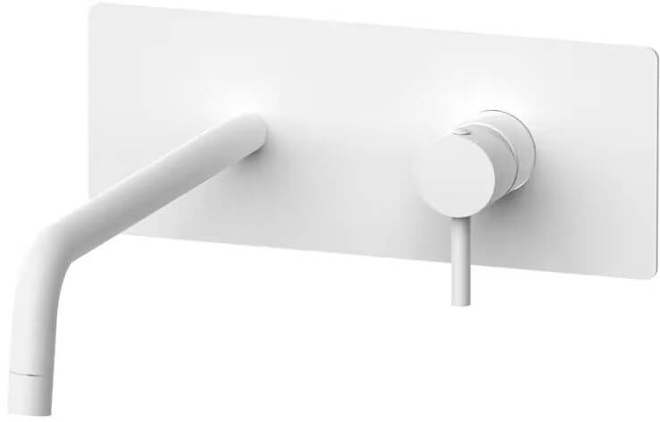 Paffoni Light mitigeur de lavabo encastrée blanc LIG106BO