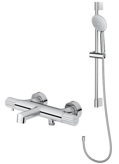 Set mitigeur bain-douche Cersanit Zen S951-563, ensemble de douche Cersanit Zen S951-856
