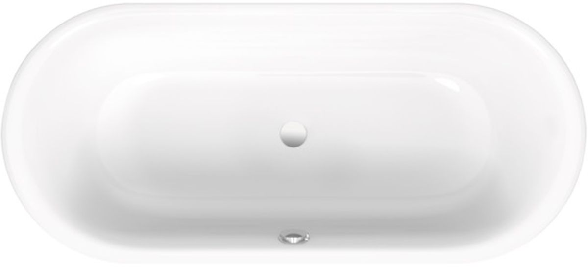 Bette BetteLux baignoire ovale 180x80 cm ovale blanc 3466-004