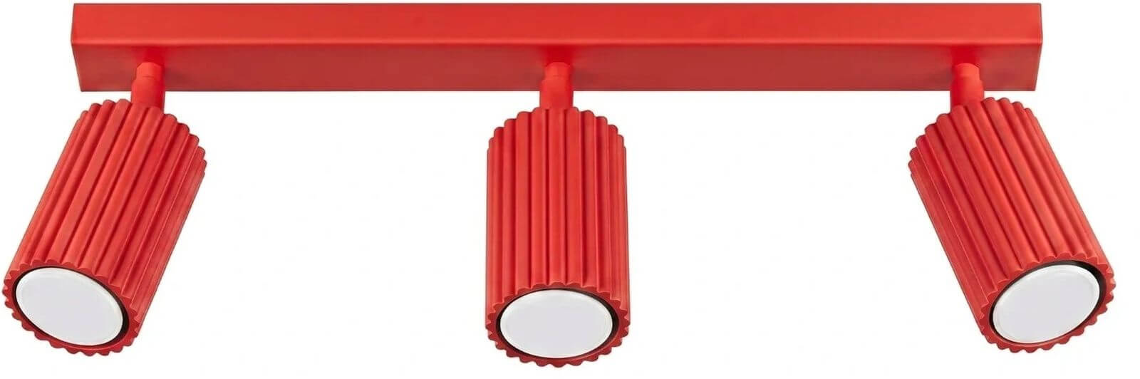 Sollux Lighting Karbon plafonnier 3x10 W rouge SL.2366