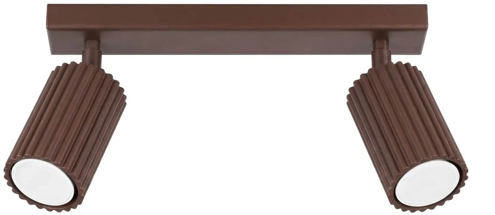 Sollux Lighting Karbon plafonnier 2x10 W marron SL.2372