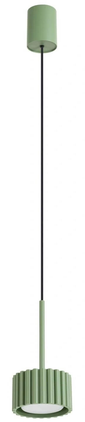 Sollux Lighting Aura lampe suspendue 1x10 W vert SL.2687