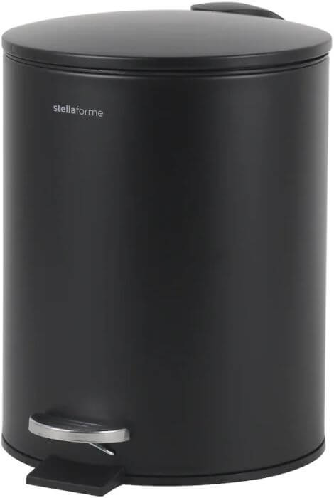 Stella Budget poubelle 5 l noir 20.005Y-B