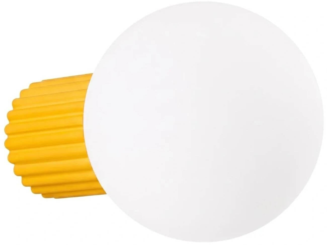 Sollux Lighting Halo applique murale 1x8 W blanc-jaune SL.2391