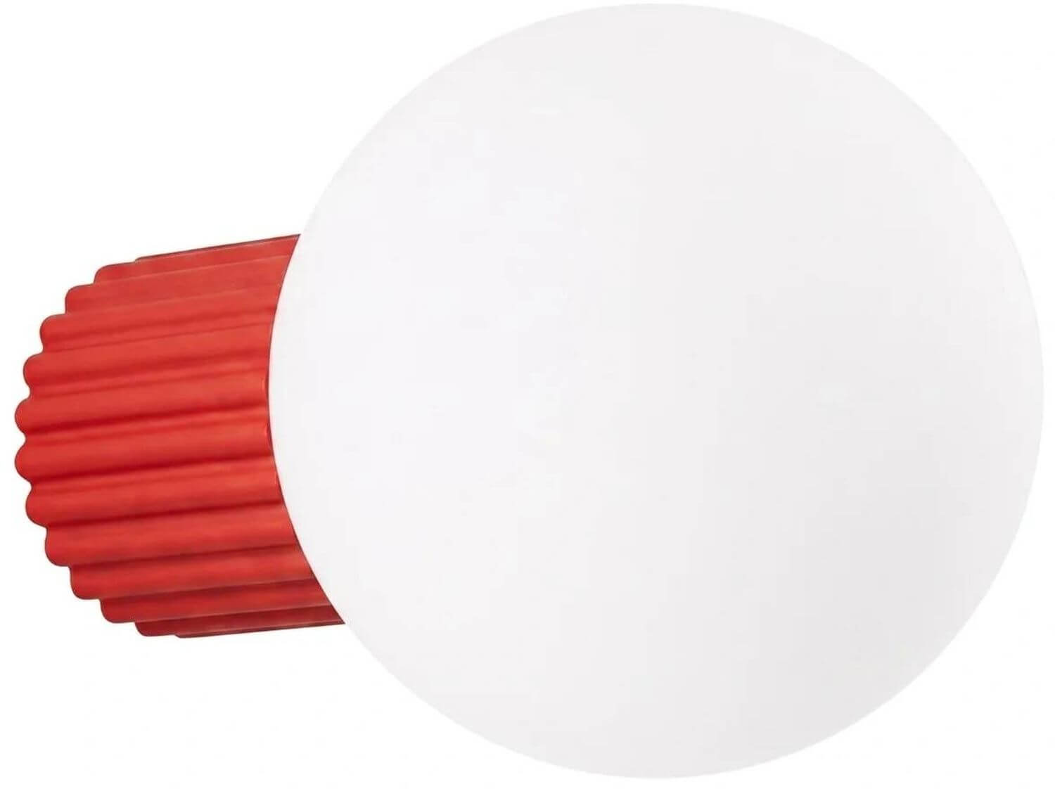 Sollux Lighting Halo applique murale 1x8 W blanc-rouge SL.2394
