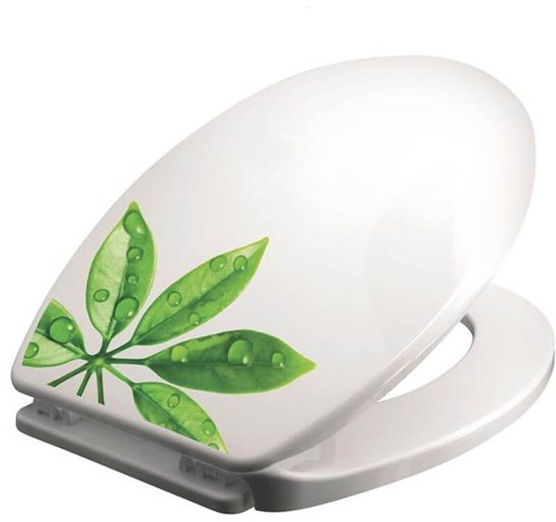 BISK Iris abattant de wc blanc 04150